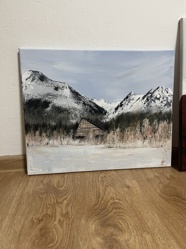 Štrbské Pleso 40x50cm